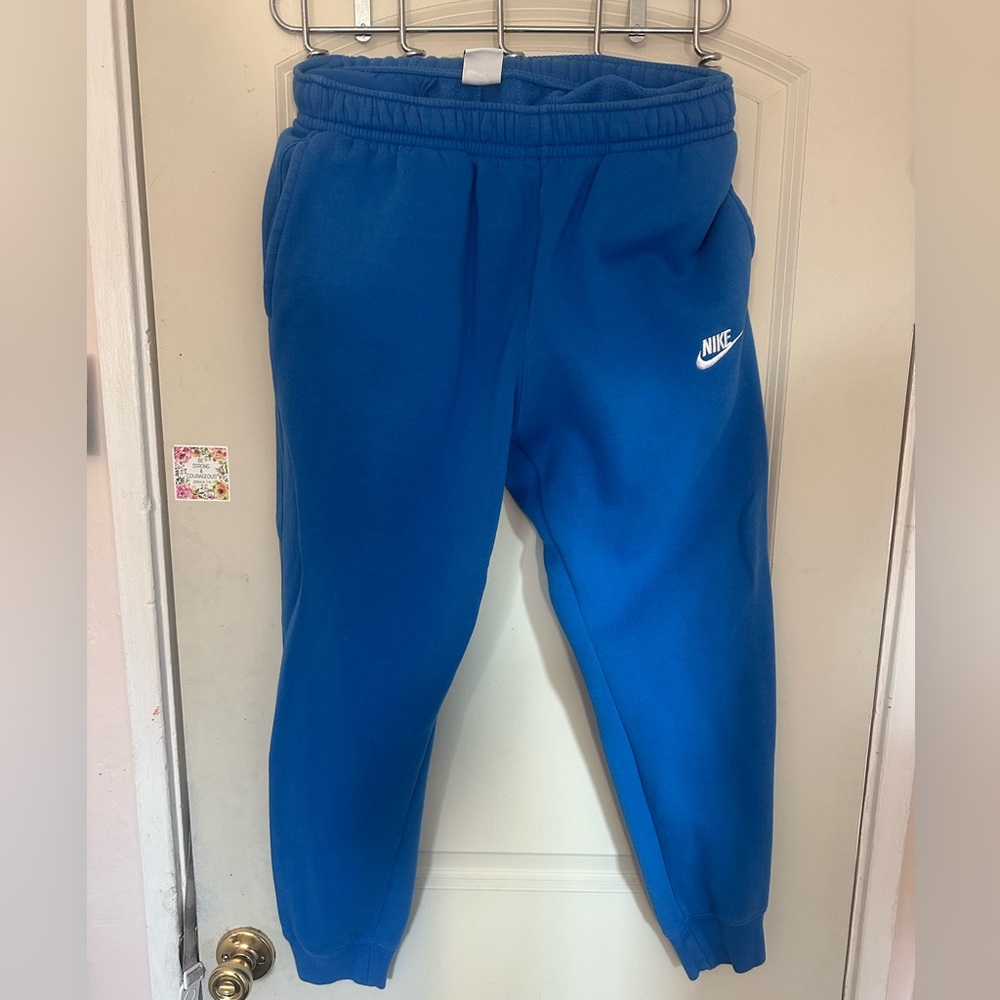 Blue Nike Sweatpants